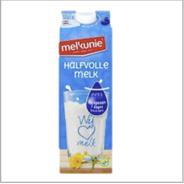 Pak halfvolle melk