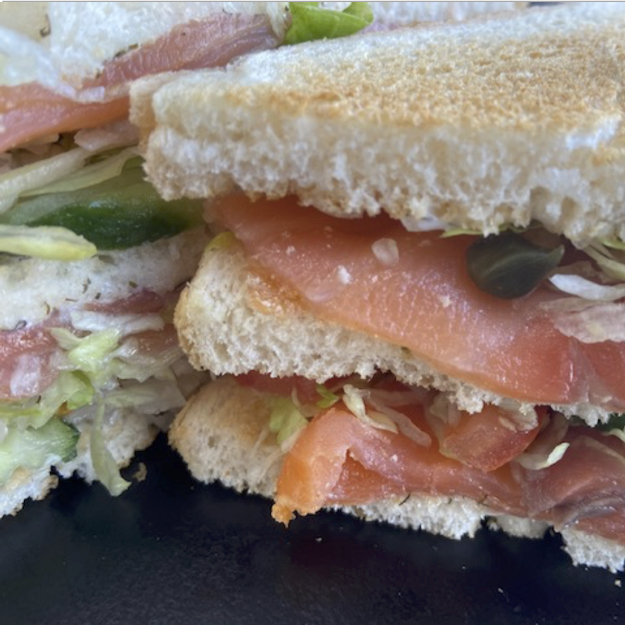 Club Sandwich Gerookte Zalm-0